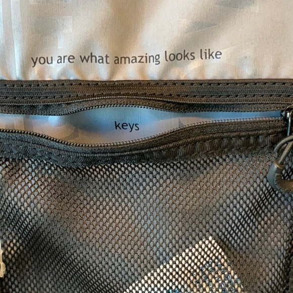 Lululemon Black Every Day Bag. Use for work or working out! Tons of storage! - Picture 7 of 11